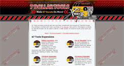 Desktop Screenshot of 7dollartools.com